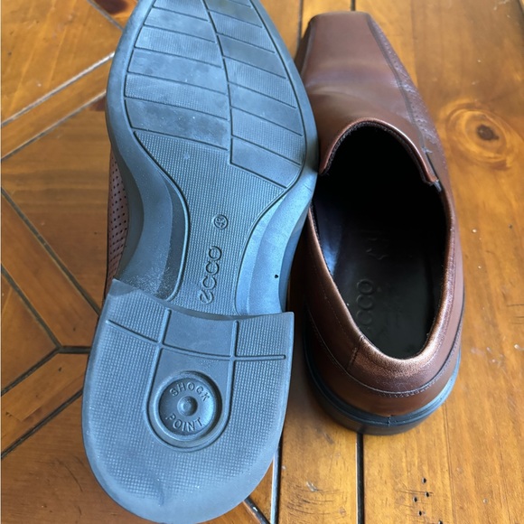 Ecco men’s dress loafers Sz 43 - Picture 7 of 7